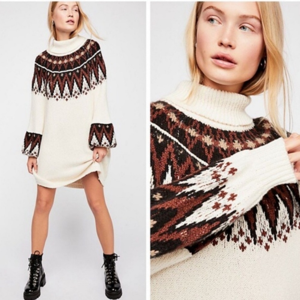 Free People Scotland Sweater Dress
